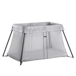 BabyBjorn Travel Crib Light - Light Silver